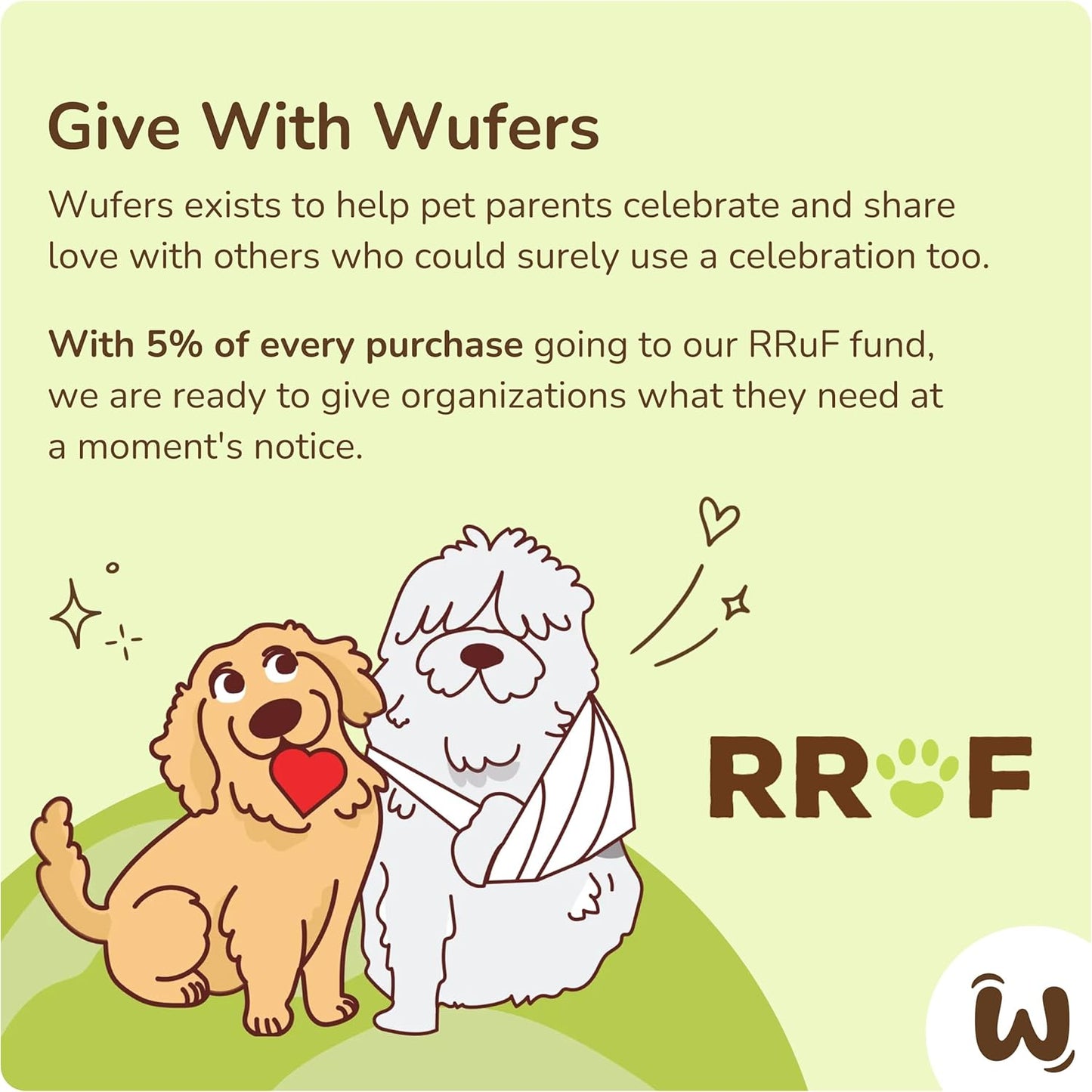 Wufers Get Well Soon Treats for Dogs | Handmade, Hand-Decorated Dog Gifts | Made with Locally Sourced Ingredients