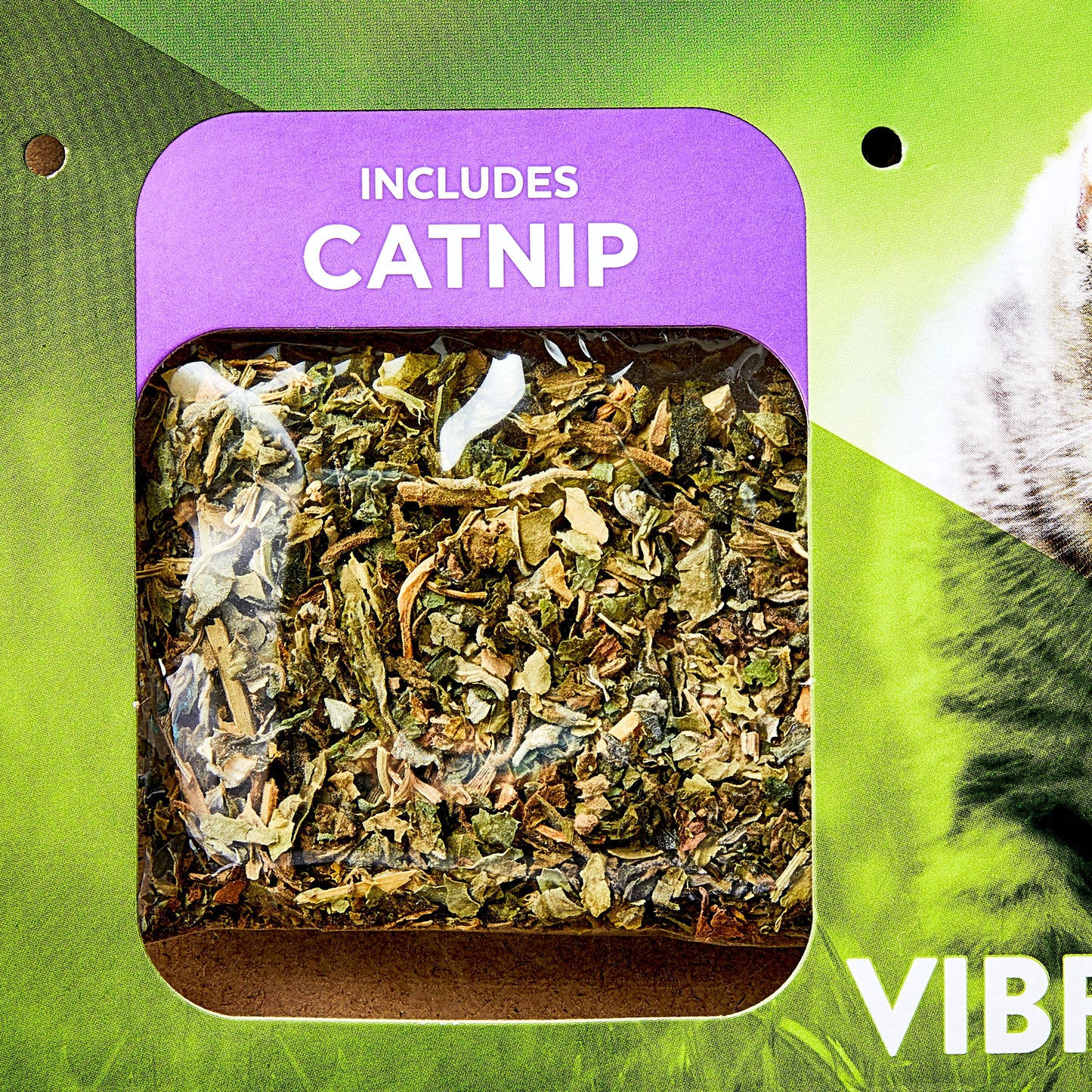 19-Inch Oval Multicolored Woven Felt Rope Cat Bed with Catnip