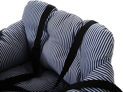 Dog Car Seat Pet Booster Seat Pet Travel Safety Dog Bed for Car with Storage Pocket