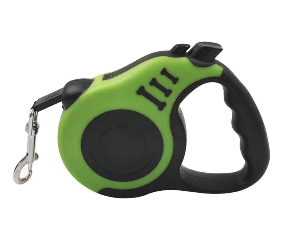16.5FT Automatic Retractable Dog Leash with Pet Collar - Hands-Free Walking Solution, Free Shipping in the United States