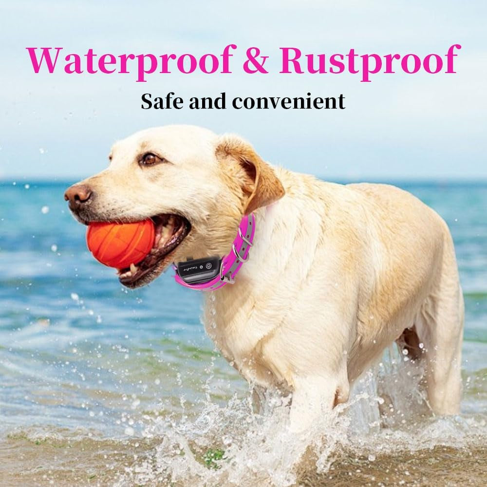 Universal 27 ½” X ¾” Replacement Band Strap for Dog Training Collar - Adjustable Waterproof TPU for Remote E-Collar, Static/Vibration Shock Trainer, Fits Most Bark Control & Obedience Devices