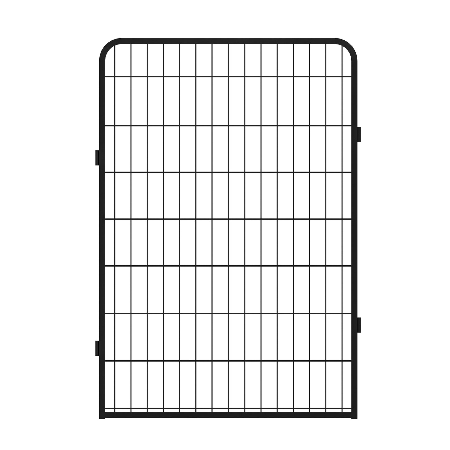 16 Panels Heavy-Duty Metal Playpen with Door, 39.37' H Dog Fence Pet Exercise Pen for Outdoor, Indoor