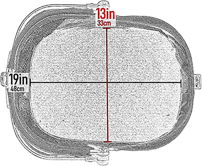 No-Zip View 360 Pet Safety Carrier & Car Seat for Small Dogs & Cats Push Button Entry,Available in 7 Colors,View 360 20-Inch,Black