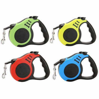 16.5FT Automatic Retractable Dog Leash with Pet Collar - Hands-Free Walking Solution, Free Shipping in the United States