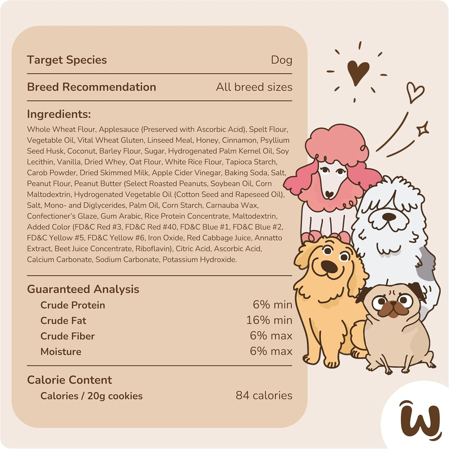 Wufers Get Well Soon Treats for Dogs | Handmade, Hand-Decorated Dog Gifts | Made with Locally Sourced Ingredients