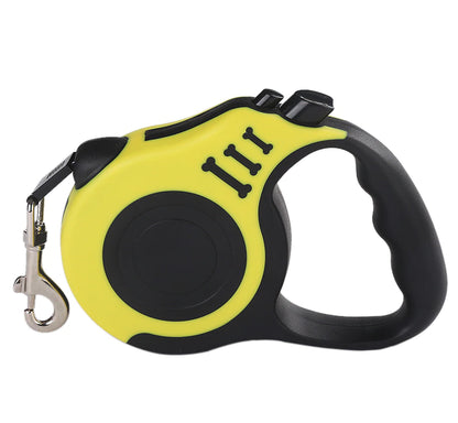 16.5FT Automatic Retractable Dog Leash with Pet Collar - Hands-Free Walking Solution, Free Shipping in the United States