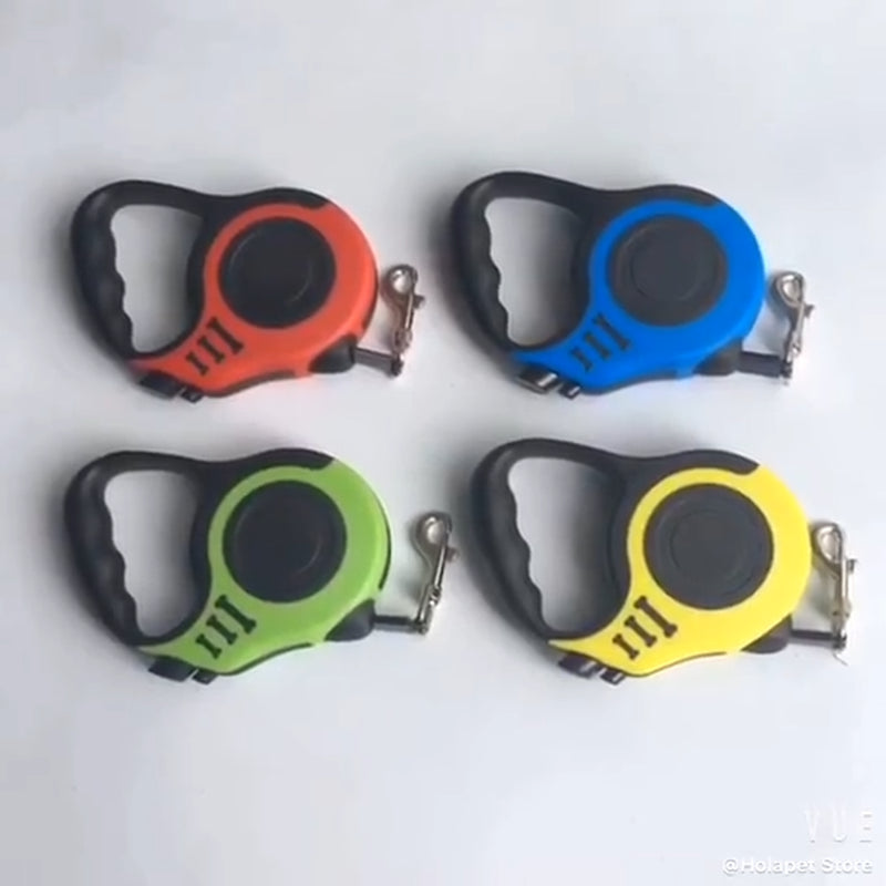 16.5FT Automatic Retractable Dog Leash with Pet Collar - Hands-Free Walking Solution, Free Shipping in the United States