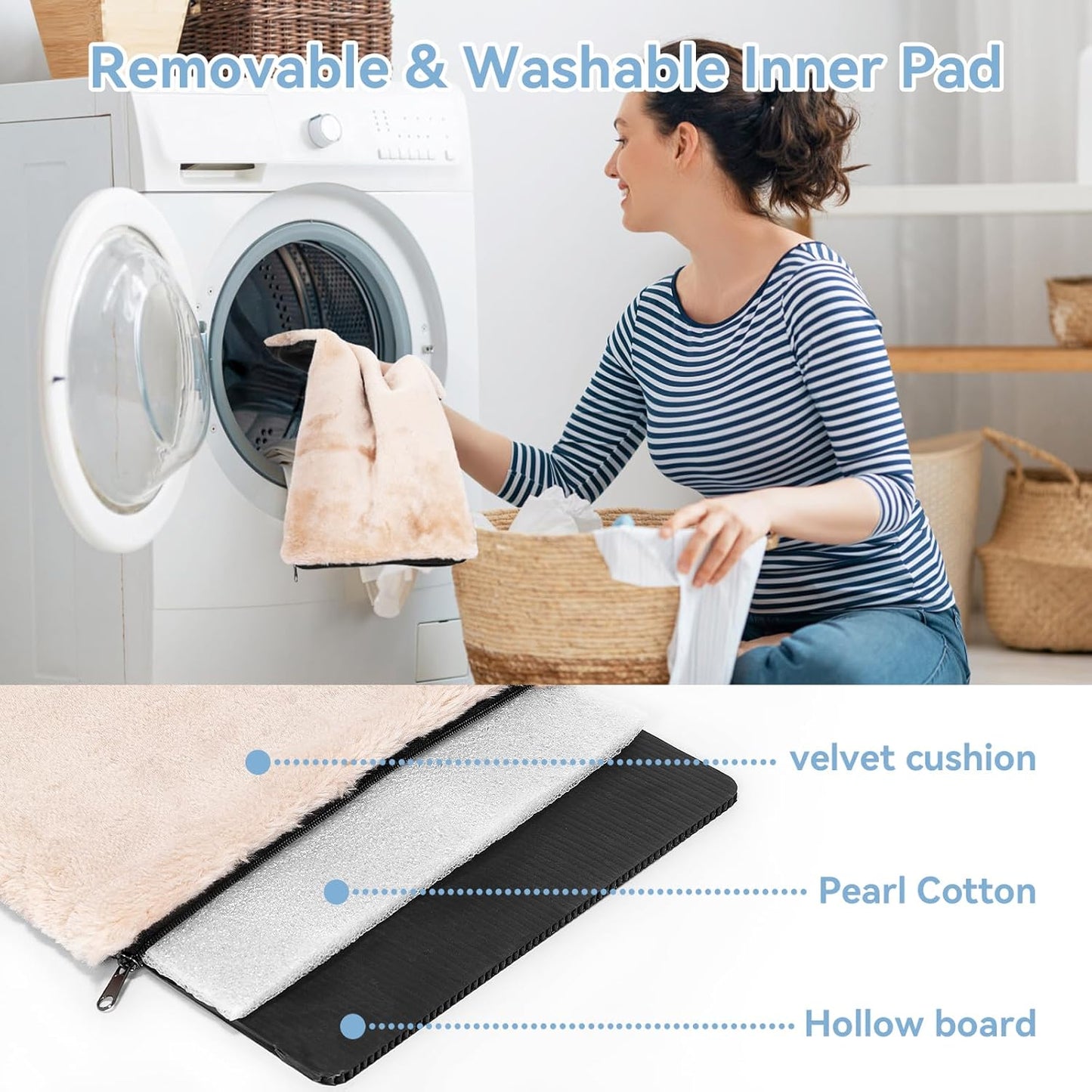 Expandable Cat Carrier Dog Carriers,Airline Approved Soft-Sided Portable Pet Travel Washable Carrier for Kittens,Puppies,Removable Soft Plush Mat and Pockets,Locking Safety Zippers