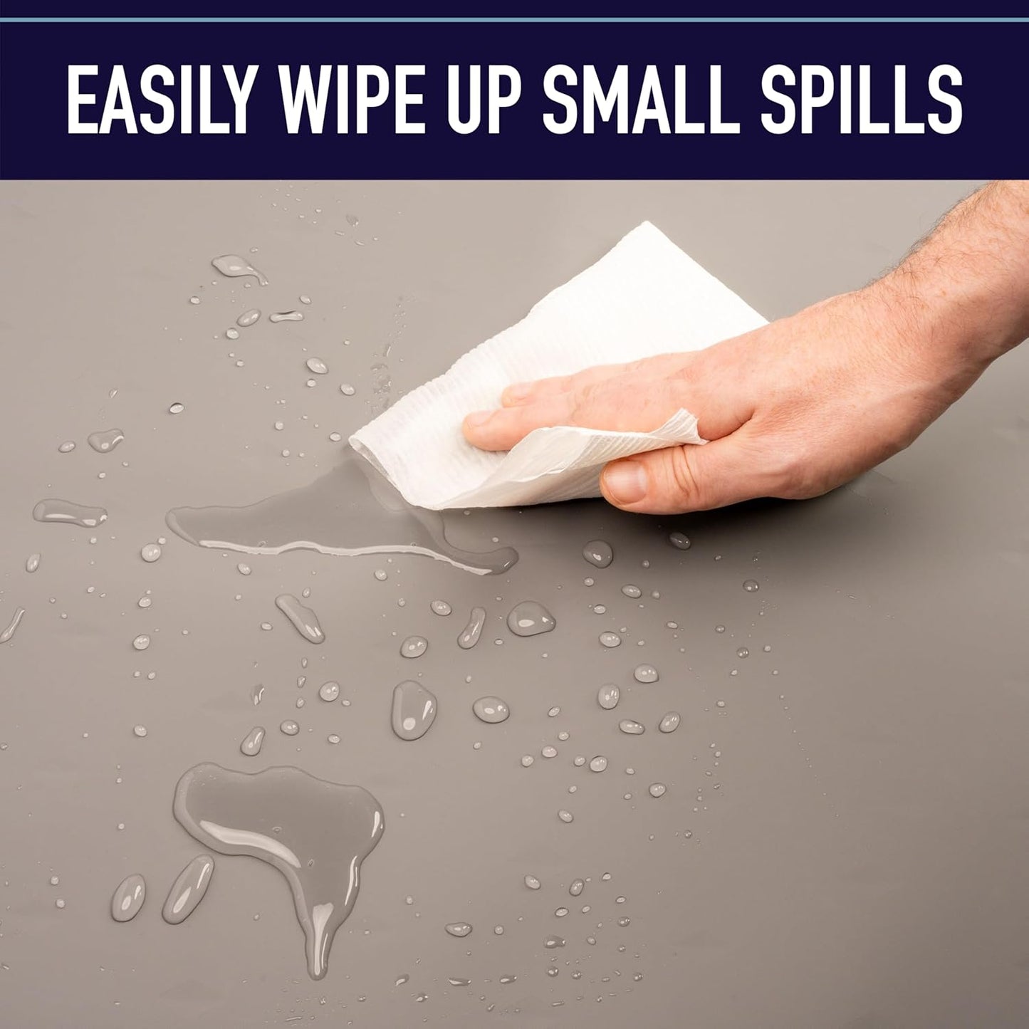 Dog Food Mat - Waterproof Cat & Dog Bowl Mat for Food and Water, Silicone Pet Feeding Mats for Floors, Non-Slip Placemat with High Edges, Puppy Essentials (XXL: 30"X22", Black)