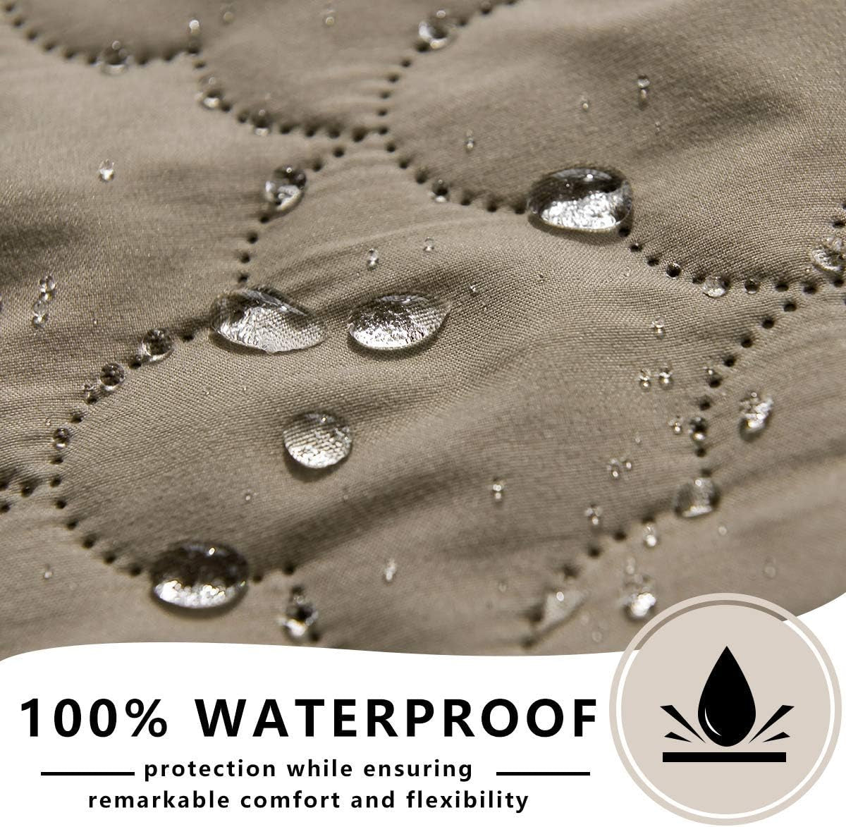 Dog Bed Cover Washable Pee Pads Dog Blankets for Puppy Large Dog Cat,Sofa Reversible Changing Pad Reusable 1 Piece（82"X102",Beige）