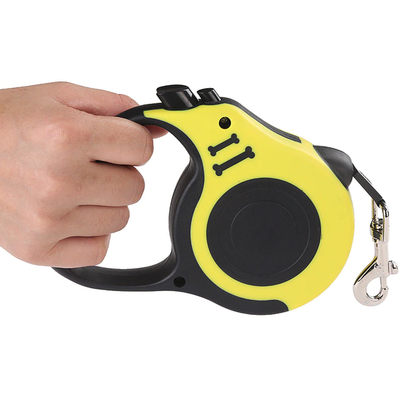 16.5FT Automatic Retractable Dog Leash with Pet Collar - Hands-Free Walking Solution, Free Shipping in the United States