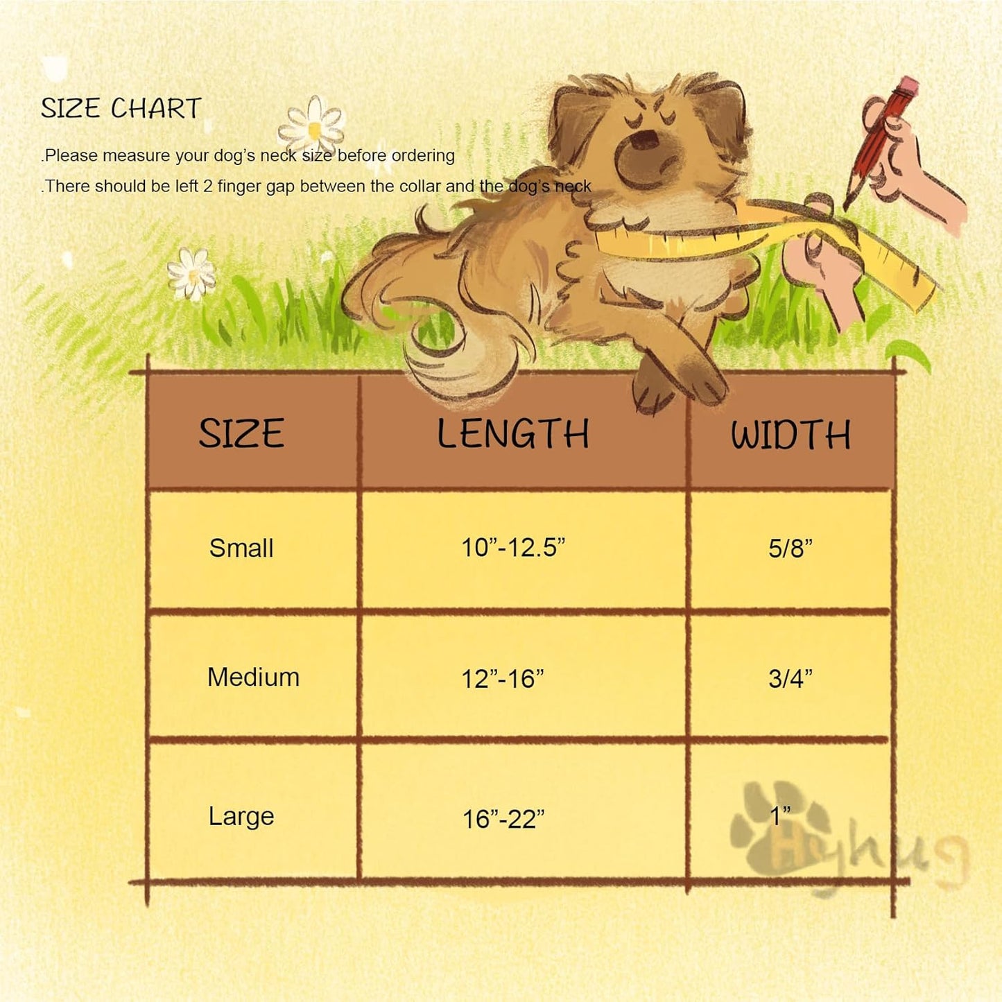 Puppy Collar with Quick Release Buckle, Nylon Adjustable Durable Cute Dog Collar for Small Dogs, Male and Female(Small, Black)