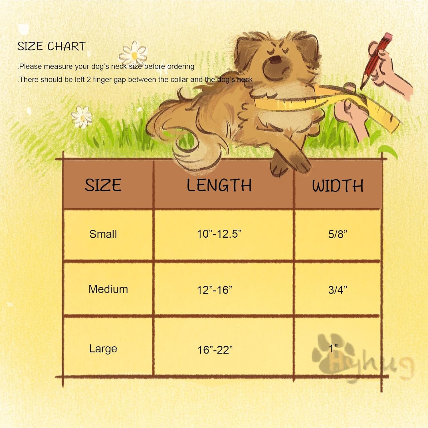 Puppy Collar with Quick Release Buckle, Nylon Adjustable Durable Cute Dog Collar for Small Dogs, Male and Female(Small, Black)