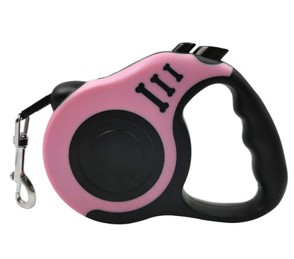 16.5FT Automatic Retractable Dog Leash with Pet Collar - Hands-Free Walking Solution, Free Shipping in the United States