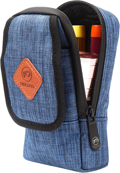 Smell Proof Bag, Odor Proof Pouch Mini Crossbody Bags for Travel Storage(Bright Blue)